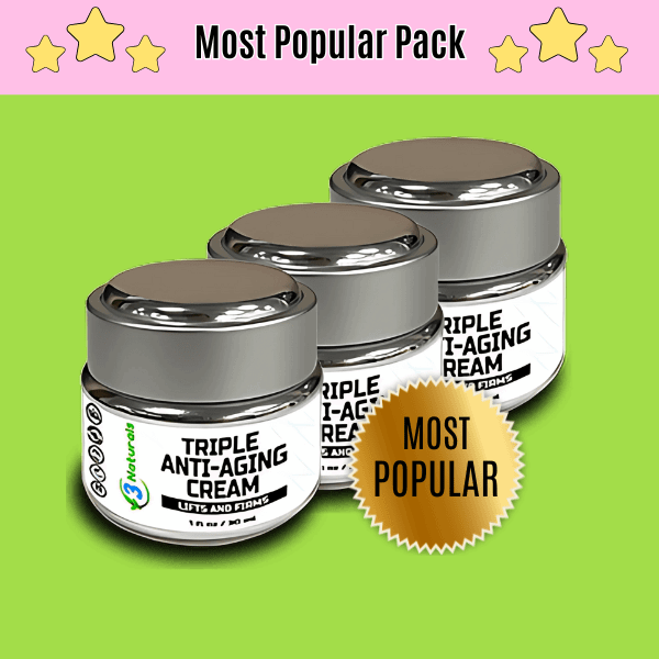 Triple Anti Aging Cream 3 Bottles